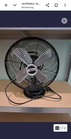 ventilateur taifun hors service