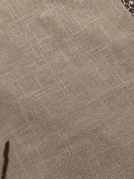 tissu lin et polyester