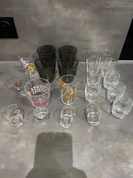 lot verres verrines