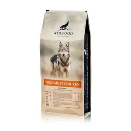 Croquettes chien Wolfood (sac 12kgs)