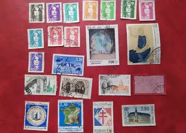 timbres 1990 (A), lot 138