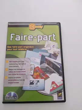 logiciel pc faire part