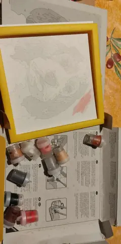 peinture numéro d'art