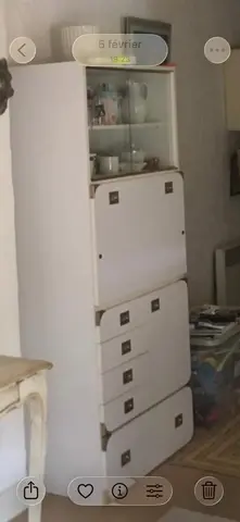 bureau rangement style bateau blanc