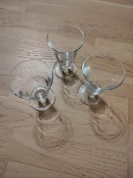 3 verres tulipes Ikea