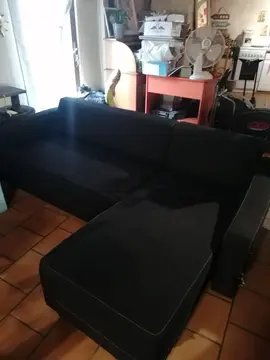 Donne canape angle peut encore servir