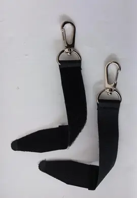 [Pour GABRIEL] Paire de lanières velcro avec mousqueton (#2)