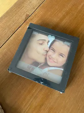 cadre photo noir 15x15cm