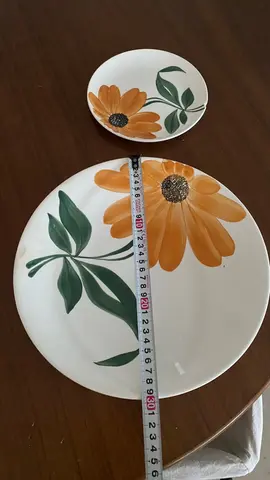 1plat et une petite assiette