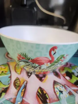 coupelle thème flamand rose