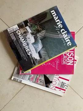 Lot de magazines de décoration