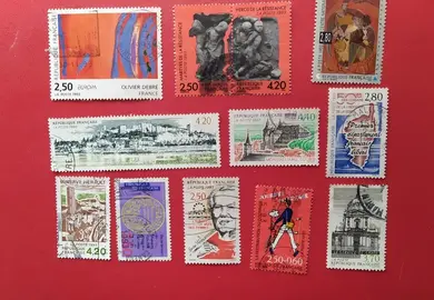 timbres 1993 A, lot 144