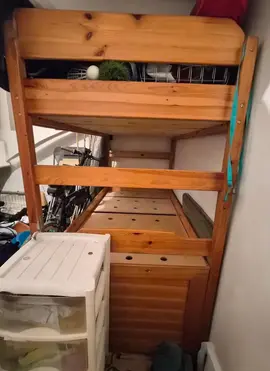 Lit superposé en bon état