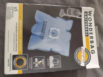 2 poches d'aspirateur universelles