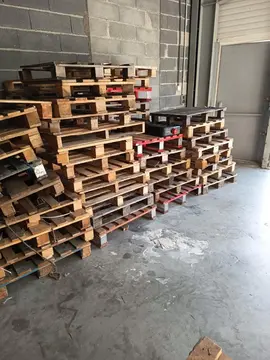 Palettes en bois