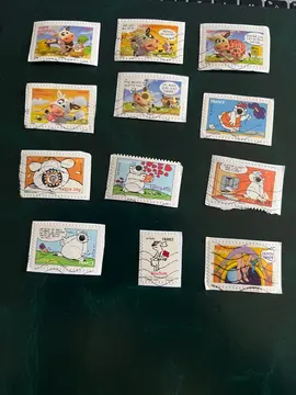 timbres français lot 7