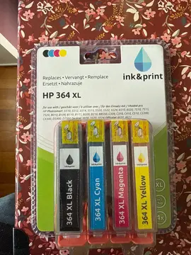 Cartouche encre type HP364XL 2 boites