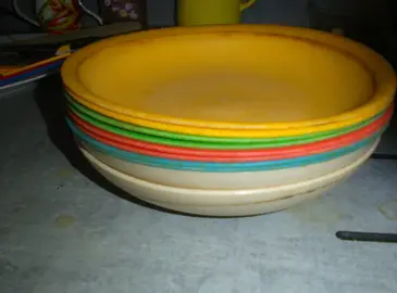 lot assiettes plastique pour animaux