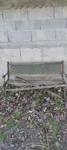 Banc et table basse