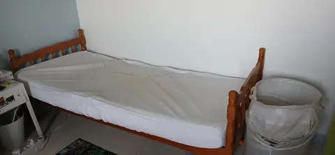 lit 1 personne avec matelas