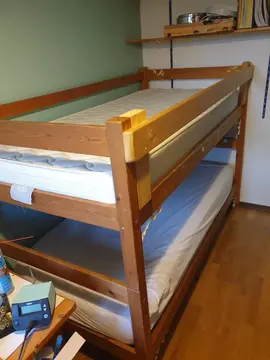 lit superpose à étage (SANS MATELAS)