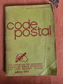 document des codes postaux