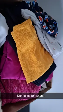 vêtement fille 10/12 ans