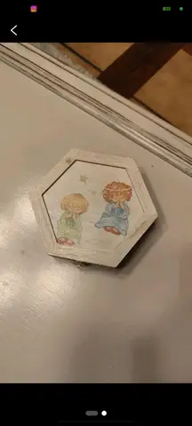 boîte rangement maquillage/ bijoux avec miroir