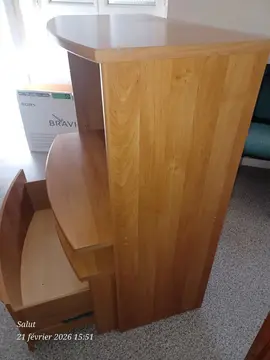 Meuble TV avec terroir