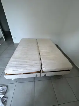 lit simple double électrique