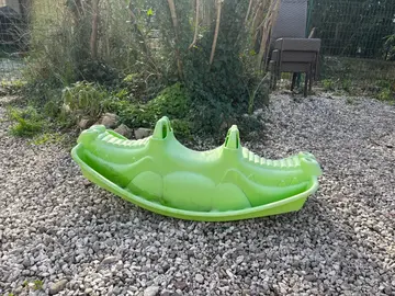 jeux à bascule crocodile
