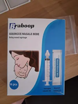 seringues lavage nez bébé