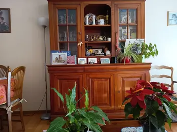 bibliothèque en merisier