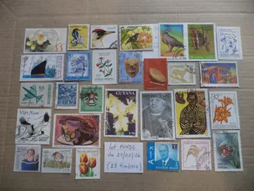 Timbres du Monde. Lot du 21/02/26
