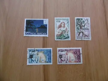 Timbres Polynésie française