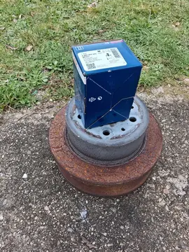 Disque et plaquette arriere pour jumper 2l8 2005 chassis alko Disque a 14.70 au lieu de 15 et plaqu