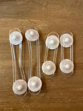 Lot de protections enfant autocollantes pour porte