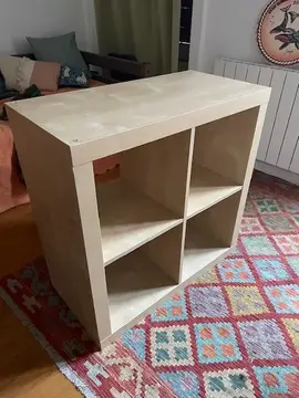 2 étagères IKEA type Kallax 77x77