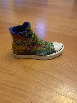 Pot à crayon chaussure puzzle