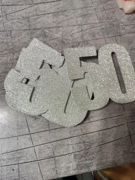 guirlande pour anniversaire chiffre 50 neuve