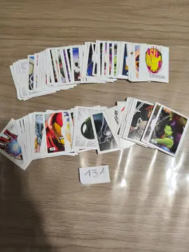 131 autocollants Marvel