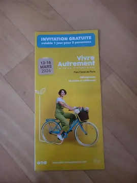 1 invitation pour 2 Salon Vivre autrement