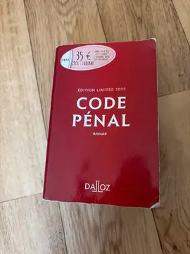 code pénal 2022