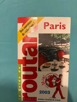 guide routard Paris 2003