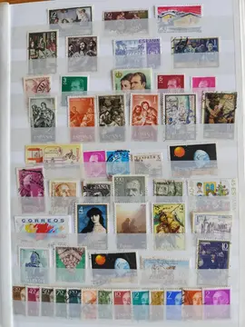 belle page unique timbres Espana...