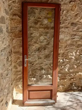 Porte entrée vitrée