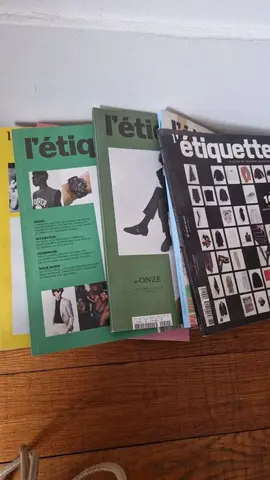 magazine l'étiquette