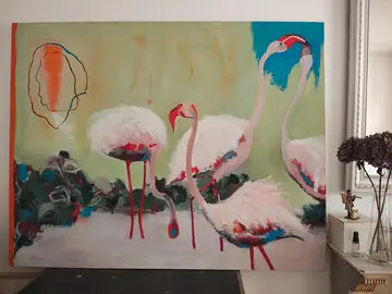 Grand tableau 145 x 114 cm