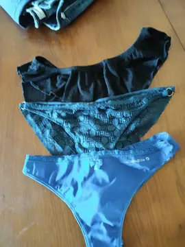 3 slips femme t 38/40