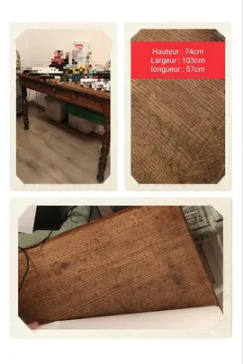 table - bureau bois massif